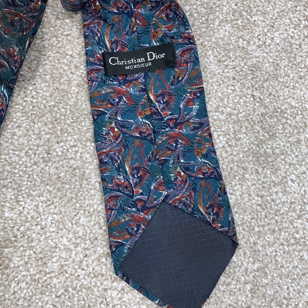 Vintage Christian Dior mens necktie